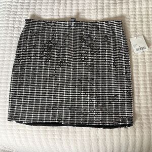 Forever 21‎ Skirt Tube Top Womens Size Large Mirror Sequin